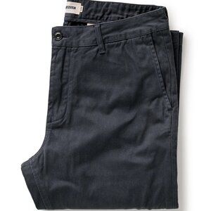 Taylor Stitch Foundation Pant, Slim, Organic Navy, 28 x 32